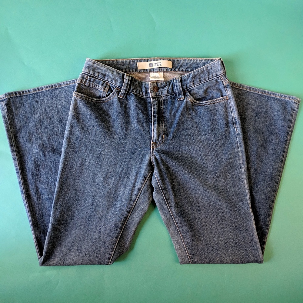 Vintage Gap Original Flare Midrise Denim Jeans